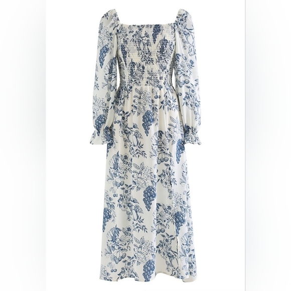 Reformation Gitane Linen Dress in Corsica - Picture 5 of 12
